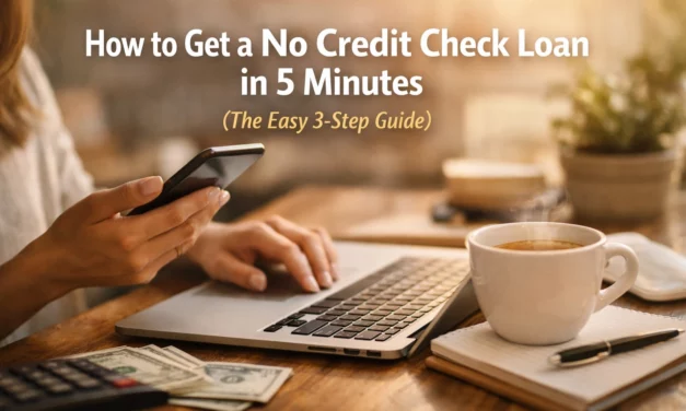 How to Get a No Credit Check Loan in 5 Minutes (The Easy 3-Step Guide)