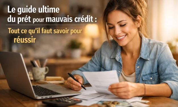 Le guide ultime du prêt pour mauvais crédit : Tout ce qu’il faut savoir pour réussir