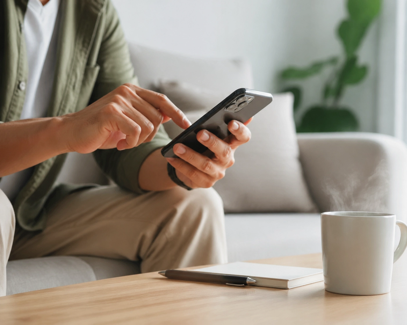 Demande de crédit rapide facile sur mobile pour un prêt mauvais crédit au Canada.